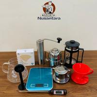 Gambar Paket Alat Kopi Manual Brewing, Alat Seduh Kopi Manual Lengkap Paket 1 dari Barista Nusantara undefined 2 Tokopedia