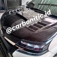 Gambar Kap Mesin Custom Toyota Veloz & Xenia 2016 - 2021 Carbon Kevlar Asli dari Carbonitic id undefined 3 Tokopedia