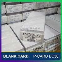 Gambar Kartu PVC Blank Card P-Card BC30 | BC 30 Mil ID Card Polos Isi 250 Pcs dari Barcode Store Solutions undefined 4 Tokopedia