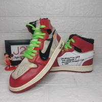 Gambar Sepatu Jordan 1 Retro Off-White Chicago Size 43 Made in China ORIGINAL dari Jogja 2nd Hand Store undefined 1 Tokopedia