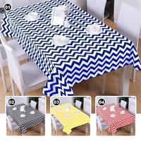 Gambar D11-3B // Taplak Meja Makan Terbaru Model Zig-Zag - Biru dari LuckyHomeDeco88 undefined 2 Tokopedia
