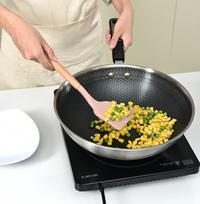 Gambar Spatula Silikon Anti Lengket Tahan Panas/ Sendok Sup/ Sendok Spaghetti - Leadle Sup dari piepiebakewareofficial undefined 4 Tokopedia