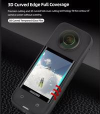 Gambar Sunnylife 3D Curved Tempered Glass Screen Protect Film for Insta360 X3 dari Devil Store Indonesia undefined 2 Tokopedia