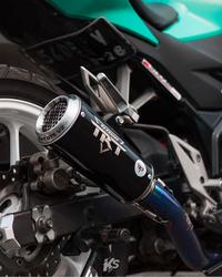 Gambar Knalpot CBR 150R CB150R R15V3 R15V2 GSX150R Ninja 250Sl Mono TRITON - black, R15 V2 dari BMB Knalpot Original undefined 3 Tokopedia