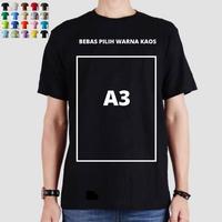 Gambar KAOS CUSTOM SABLON DTF BISA R QUEST TULISAN / GAMBAR / FOTO SUKA SUKA - L, 2 logo + tulisa dari Gudang Tshert undefined 4 Tokopedia