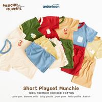 Gambar Ardenleon Kids Munchie Short Playset Setelan Bayi Anak - cutie pie-CB, S 6-12M dari Little Sam House undefined 1 Tokopedia