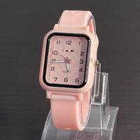 Gambar JAM TANGAN ANALOG WANITA STRAP RUBBER G-113 - Putih dari SkyArloji undefined 5 Tokopedia