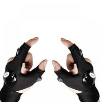 Gambar Sarung Tangan LED Senter Night Lighting Work Fishing Gloves - Left dari Abeeing undefined 3 Tokopedia