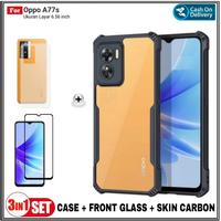 Gambar Case Oppo A77s Soft Hard Casing + Tempered Glass & Garskin dari ROMAN ACC undefined 1 Tokopedia