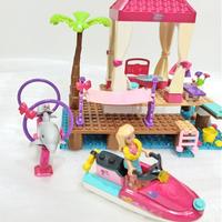 Gambar Mega Bloks Barbie 80244 Build n Play Tropical Resort dari Jack's snack dessert undefined 2 Tokopedia