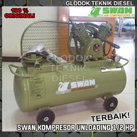 Gambar SWAN AIR COMPRESSOR (S SERIES) SVU 212 1/2 HP KOMPRESOR ANGIN ORIGINAL dari Glodok Diesel undefined 3 Tokopedia