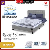 Gambar Springbed comforta platinum 160x200- Full set - CLASIC HB dari Citra furniture undefined 3 Tokopedia