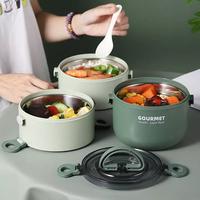 Gambar Lunch Box / Rantang 3 tingkat kotak bekal makan siang stainless steel - HIJAU SINGLE dari bellanca accessories undefined 2 Tokopedia
