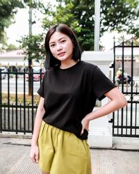 Gambar [ Ixia Apparel ] Alo Tee Top / Kaos Atasan Wanita - Green 0055/1 dari Ixia Apparel undefined 5 Tokopedia