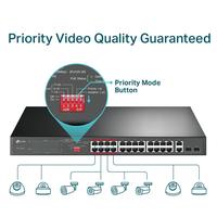 Gambar TP-LINK TL-SL1226P 24-Port 10/100Mbps + 2-Port PoE+ Switch dari Aneka Komputer undefined 4 Tokopedia