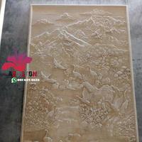 Gambar relief dinding batu alam batu paras dekorasi dinding custom permeter dari Abadistone undefined 1 Tokopedia