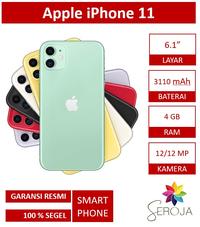 Gambar Apple iPhone 11 Garansi Resmi iBox - No Repack [Seroja Store] - White, 64 gb dari Serojas Store undefined 1 Tokopedia