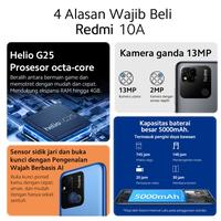 Gambar FS Xiaomi Redmi 10A 4/64 GB - Garansi Resmi - SILVER dari WAHANA SELULAR undefined 5 Tokopedia