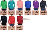 Gambar Kaos kerah lengan panjang wanita UNGU MUDA/ LILAC / NILA KOMBINASI - Tulis No Warna, S dari Star Polos_NEW undefined 5 Tokopedia