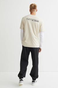 Gambar H&M Relaxed Fit Joggers - Black - XS dari DUPLOVE undefined 5 Tokopedia