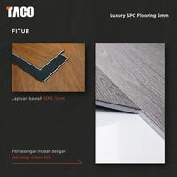 Gambar LANTAI VINYL TACO 5MM SPC CLICK dari superMaterials undefined 3 Tokopedia