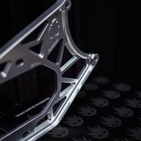 Gambar TONY SCOOTER CNC Bracket Knalpot Akrapovic Silver Sprint Primavera dari Motofixed Jakarta undefined 4 Tokopedia