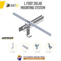 Gambar Complete Mounting Set Solar Panel ANTAI L-Feet with Rail 2400mm dari PT Summit Solar Tech undefined 1 Tokopedia