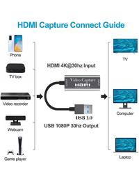 Gambar Video Capture HDMI to USB support Full HD - Kabel USB 3.0 dari Ide Komputer Malang undefined 3 Tokopedia