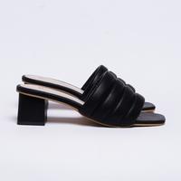 Gambar Sandal Wanita Heels Ibu ibu Kodangan Slop Hak Tahu 5cm BIG SIZE 41-45 - Hitam, 41 dari ARVIAN Footwear & Fashion undefined 4 Tokopedia