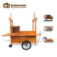 Gambar Gerobak pecel lele / Gerobak pecel lele lamongan / rombong pecel lele - kayu jati dari UD.Gerobak Barokah undefined 3 Tokopedia