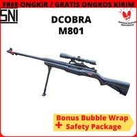 Gambar Mainan Tembak Senapan Pistol Kokang Sniper Johnson Dcobra M801 dari Raja Asg undefined 1 Tokopedia