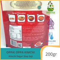 Gambar Oppa! Oppa KIMCHI Sawi Fresh Khas Korea - Makanan Korea Halal 200gr dari TrusteeMart.id undefined 3 Tokopedia