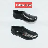 Gambar Sepatu Pantopel santai/casual Kickers pria(kulit asli) bonus kaos kaki - 39, Hitam flat dari Topik online undefined 3 Tokopedia