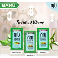 Gambar NYU HENNA SHAMPOO HAIR COLOUR - SHAMPOO PEWARNA RAMBUT PER SACHET dari Lestari Iyan OlShop undefined 2 Tokopedia