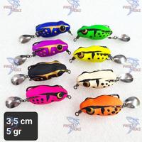 Gambar umpan pancing soft frog 3,5 cm 5gr dari pancing pasti hoki undefined 1 Tokopedia