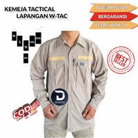Gambar BAJU KEMEJA TACTICAL LAPANGAN W-TAC LENGAN PANJANG / KEMEJA LAPANGAN - hijau army, L dari Vayyu Store undefined 4 Tokopedia