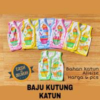 Gambar 1/2 Lusin Baju Bayi Lengan Pendek Katun Peelengkapan Bayi Lahir Grosir - Putung, Isi 3 Pcs dari Labeling_NEW undefined 2 Tokopedia