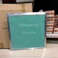 Gambar manhole / mainhole 450 x 450 mm / Lobang Plafon Gypsum 12 mm / access dari Atap Kita undefined 3 Tokopedia