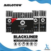Gambar Drawing Pen Molotow Blackliner Set Pigment Ink Pulpen Gambar Manga - SET - 1 dari Artemedia_NEW undefined 1 Tokopedia