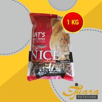 Gambar Makanan Kucing Nice Cat 1 Kg / NiceCat 1kg / Nice Cat Repack - FRSHPCKTUNA 800 dari Juara Petstore undefined 3 Tokopedia