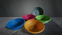 Gambar Wadah berkat kejora k, paket isi multi colors elegan, dimensi 22 cm - 150pcs dari nona plastik undefined 5 Tokopedia