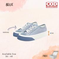 Gambar Sepatu Tual Sneakers Wanita Sport Shoes Import Korea dari Lokalnesia Official undefined 2 Tokopedia