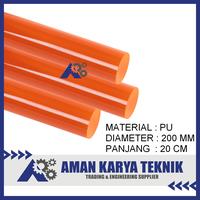 Gambar Polyurethane batangan ( PU Rod ) Dia. 200 mm x 500 mm dari AMAN KARYA TEKNIK undefined 1 Tokopedia