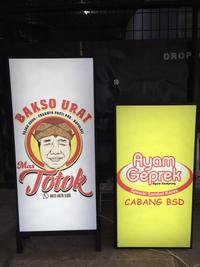 Gambar Neonbox Custom Akrilik LED Design Eksterior Papan Nama Resto Bakso dari Tree Font Ads undefined 2 Tokopedia