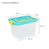 Gambar Container Box 10 Transparant - Box dengan tutup - FM dari Formiana undefined 2 Tokopedia