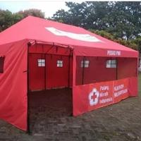 Gambar Tenda Posko Siaga UK 4x6 - Tenda jalur lebaran - 1set uk 3x4, bahan super dari Tenda rahmat undefined 1 Tokopedia