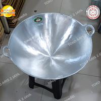 Gambar WAJAN ALUMINIUM COR SUPER TEBAL RS 30 ( 62 CM ) KUALI ANTI LENGKET dari TOKO ARIS 2 JAYA undefined 1 Tokopedia