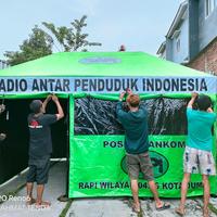 Gambar Tenda Posko Siaga UK 4x6 - Tenda jalur lebaran - 1set uk 3x4, bahan super dari Tenda rahmat undefined 2 Tokopedia