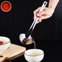 Gambar Sendok Sup Oil Water Soup Separation Spoon Stainless Steel SUS304 dari piepiebakewareofficial undefined 2 Tokopedia