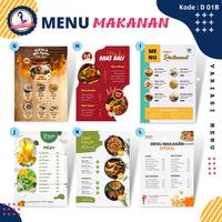 Gambar Pembuatan menu makanan Cetak minuman promo Stiker daftar menu - A4 minim 2, Artpaper 260gr dari Mafazastore7 undefined 2 Tokopedia